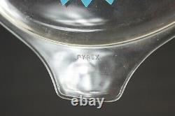 Pyrex 475-C1 Blue Spirograph Casserole Glass Lid, 2-1/2qt #PX130