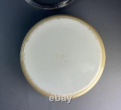 Pyrex #664 Big Bertha 4 QT Casserole Homestead Pattern and Pyrex Cover