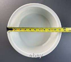 Pyrex #664 Big Bertha 4 QT Casserole Homestead Pattern and Pyrex Cover