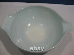 Pyrex Amish Butterprint Cinderella Mixing Nesting Bowls Turquoise/Blue Set of 4