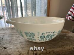 Pyrex Cinderella Amish Butterprint Set Of 4 Nesting Mixing Bowls Vintage MCM