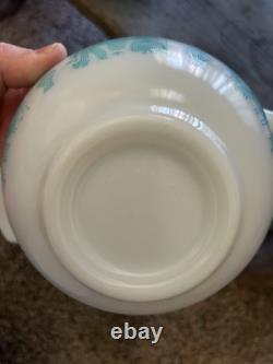 Pyrex Cinderella Amish Butterprint Set Of 4 Nesting Mixing Bowls Vintage MCM