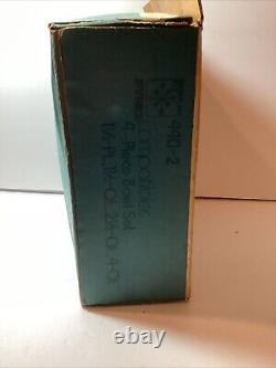 Pyrex Compatible 440-2 Snowflake Blue 4-Piece Bowl set New Old Stock From