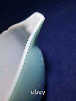 Pyrex JAJ Rare Complete 4pc Duck Egg Blue Gooseberry Cinderella Mixing Bowl Set