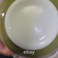 Pyrex Spring Blossom Green White Daisy Cinderella Mixing Bowls Set Of 3