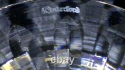 Qty 4 WATERFORD CRYSTAL LISMORE 3T FOOTED DESSERT BOWL with Attached Underplate