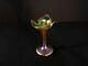 Quezal Jack in the Pulpit vase with iridescent finish