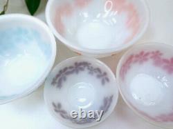 RARE FIND AGEE PYREX'Daisy Chain' Nesting Bowl Set complete
