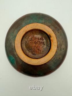 RARE Marguerite Wildenhain Pond Farm Studio Pottery Bowl California Chipped