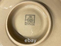 RARE Nicholas Mosse Pottery Lg Bowl 14 Ireland Handmade AND 14 Platter Lid