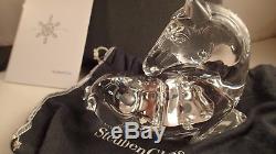 RARE! STEUBEN YEARLING Crystal Horse Animal Glass Sculpture
