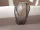 RUBA ROMBIC Reuben Haley Glass Vase 6 1/2 Silver Art DECO Rare Extremely RARE
