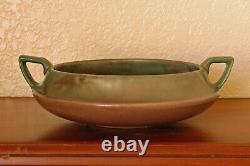 Rare Antique Haeger Pottery Grecian Bowl with 2 Handles in Blended Glazes #E-31