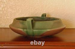 Rare Antique Haeger Pottery Grecian Bowl with 2 Handles in Blended Glazes #E-31