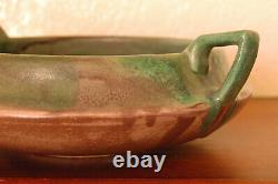 Rare Antique Haeger Pottery Grecian Bowl with 2 Handles in Blended Glazes #E-31