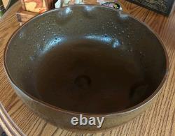 Rare Bennington Potters Vermont Pottery 2180 Glazed Stoneware Studio Art Bowl