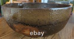 Rare Bennington Potters Vermont Pottery 2180 Glazed Stoneware Studio Art Bowl