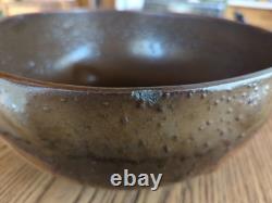 Rare Bennington Potters Vermont Pottery 2180 Glazed Stoneware Studio Art Bowl