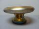 Rare Carder Era Steuben Gold Aurene Atomic Cloud Art Glass Centerpiece Bowl