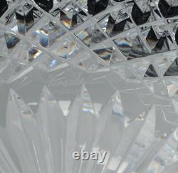 Rare Gerry Daly Signed Crystal Cut Glass Kinsale Scalloped Bowl 8.5x6in 4lbs
