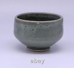Rare Warren MacKenzie Pottery Porcelain Celedon Chawan Tea Bowl Shoji Hamada