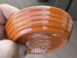 Rarely Seen 4.25 Pacific Pottery Decorated Hostess Ware #434 Melted Butter Bowl