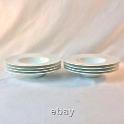 Raynaud Point Hommage Set 4 Rimmed Soup Pasta Bowls 8.25 Limoges France