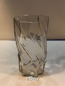 Reuben Haley Art Deco Consolidated Art Glass Ruba Rombic Clear Glass