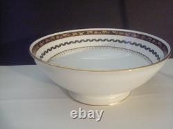 Richard Ginori Pincio Black Large Vegetable Serving Bowl 10 1/2 Perfect Rare