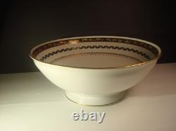 Richard Ginori Pincio Black Large Vegetable Serving Bowl 10 1/2 Perfect Rare