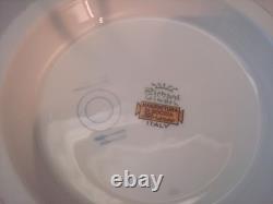 Richard Ginori Pincio Black Large Vegetable Serving Bowl 10 1/2 Perfect Rare