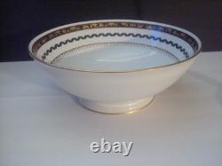 Richard Ginori Pincio Black Large Vegetable Serving Bowl 10 1/2 Perfect Rare