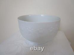 Rosenthal Bjorn Wiinblad Fantasy Large White Porcelain Fruit Serving Bowl XLNT