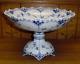 Royal Copenhagen Full Lace Porcelain 1022 Footed Salad Serving Bowl 10 7/8