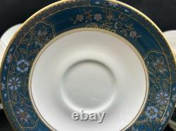 Royal Doulton CARLYLESet of 8Footed Cream Soup Bowls & Saucers16 Pieces