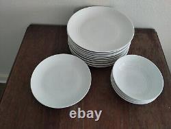 Royal Doulton, Gordon Ramsay, Maze White, Pasta Bowls, 9.3- 24 oz. Lot of 5