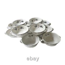 Royal Doulton Old Colony TC1005 Handled Cream Soup Bowl England Lot Of 12