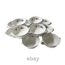 Royal Doulton Old Colony TC1005 Handled Cream Soup Bowl England Lot Of 12