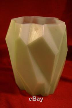 Ruba Rombic Jade Green Vase