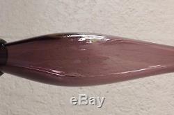 SCARCE Blenko Architectural Decanter #628L Purple Amethyst Husted 35 made 1yr