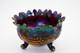 STUNNING Northwood Grape and Cable Large Fruit Bowl (Purple)