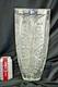 STUNNING! Rare Finzi signe American Brilliant Cut qty 32 Hobstar Vase 15X7.75