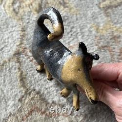 SUKI Diamond Studio California Art Pottery DOGS Figural Sculpture Wall Hangings