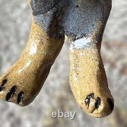 SUKI Diamond Studio California Art Pottery DOGS Figural Sculpture Wall Hangings