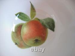 S/7 Lenox Orchard In Bloom 4 1/2 Dessert Bowls Asst Fruits Pear Plum Apple