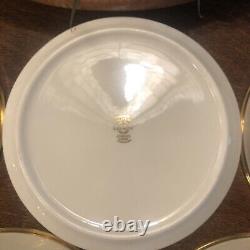 Set 10 NWT LENOX ETERNAL 7-1/2 Coupe Soup Bowls EXQUISITE Ivory with Gold USA