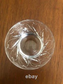 Set Of6 Vintage Stuart England Crystal Finger Bowls 4 1/4 Signed