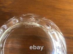 Set Of6 Vintage Stuart England Crystal Finger Bowls 4 1/4 Signed