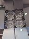 Set Of 4-WATERFORD Crystal-Colleen -Footed Dessert/Grapefrut Bowls-MINT-Orig Box