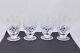 Set Of 4 Waterford Crystal Lismore 4 Footed Juice Glasses Mint